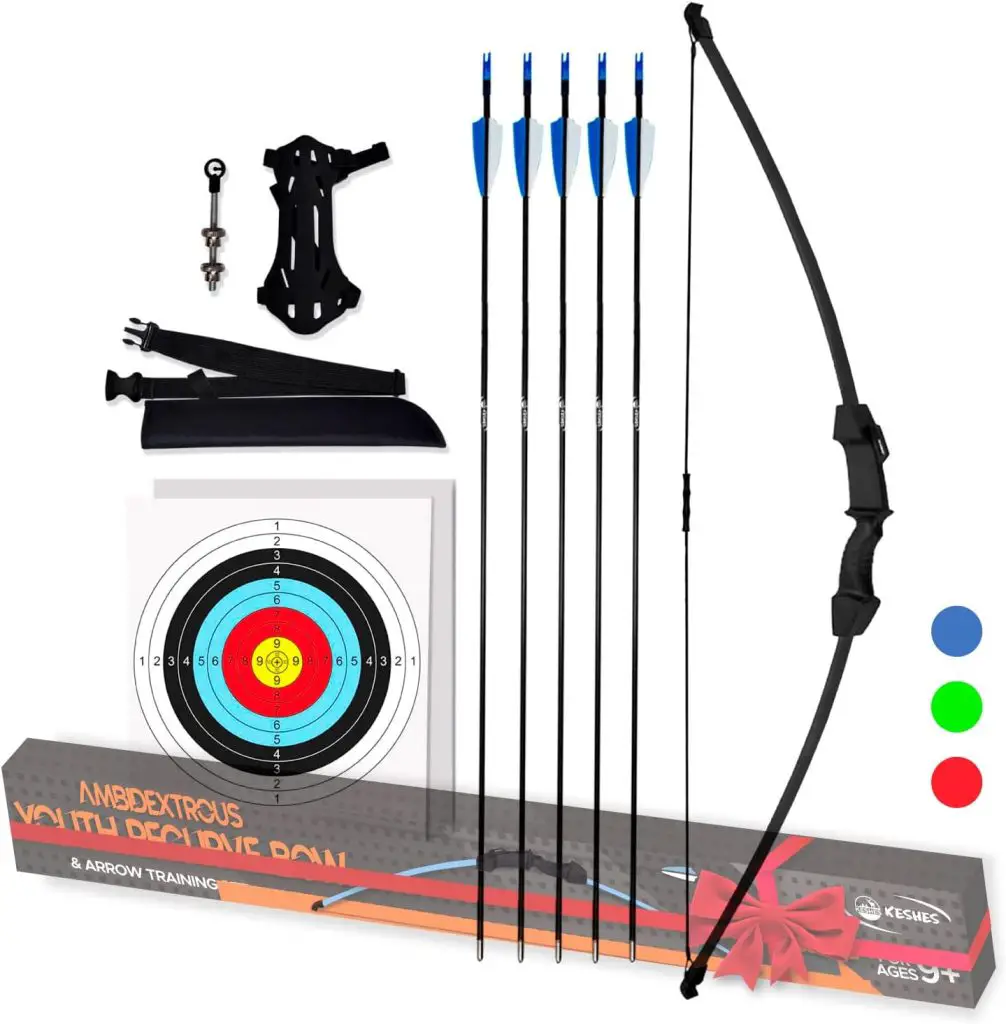 Keshes Archery Recurve Youthbow Set