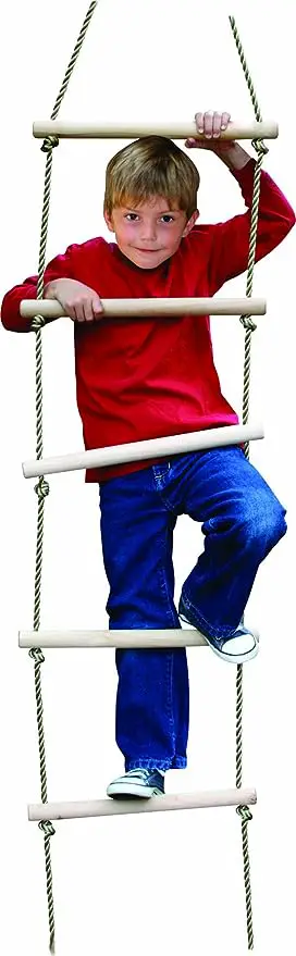 Original Toy Company Rope Climbing Ladder for Kids