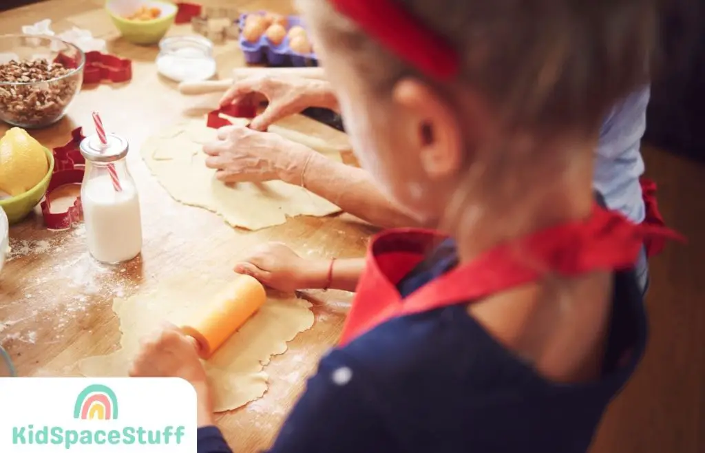 Baking Christmas Cookies