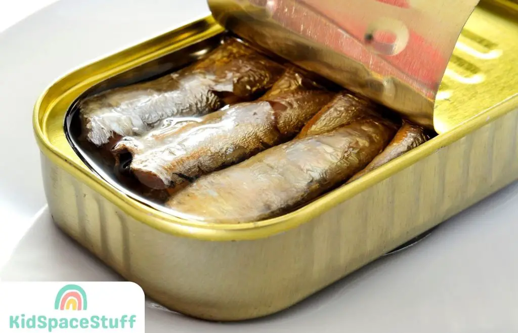 canned sardines
