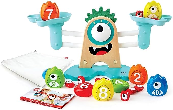 Hape Monster Math Scale - Stem Toys