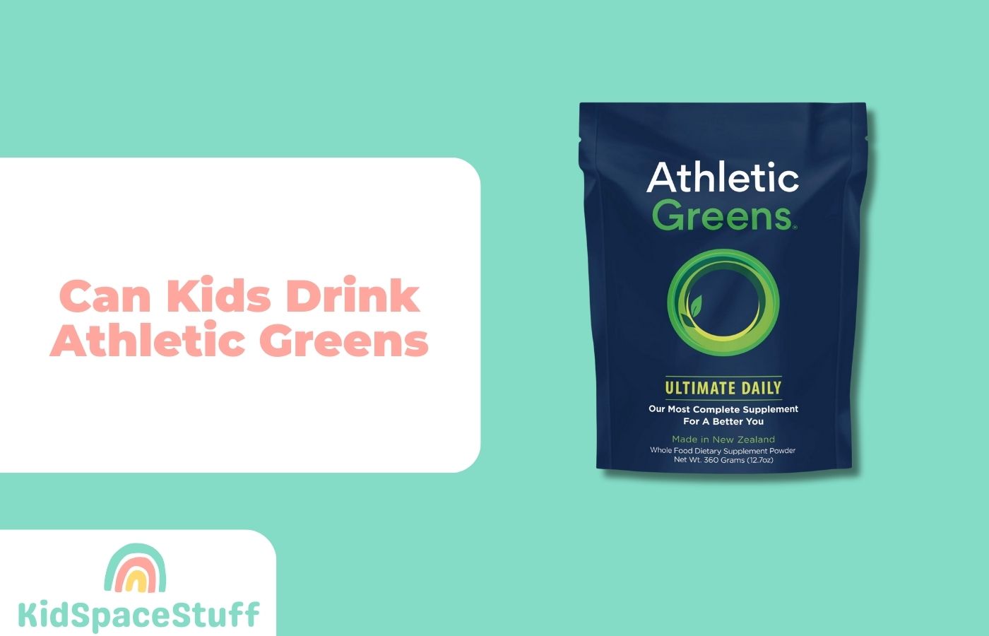 Can Kids Drink Athletic Greens? (Quick Answer!)