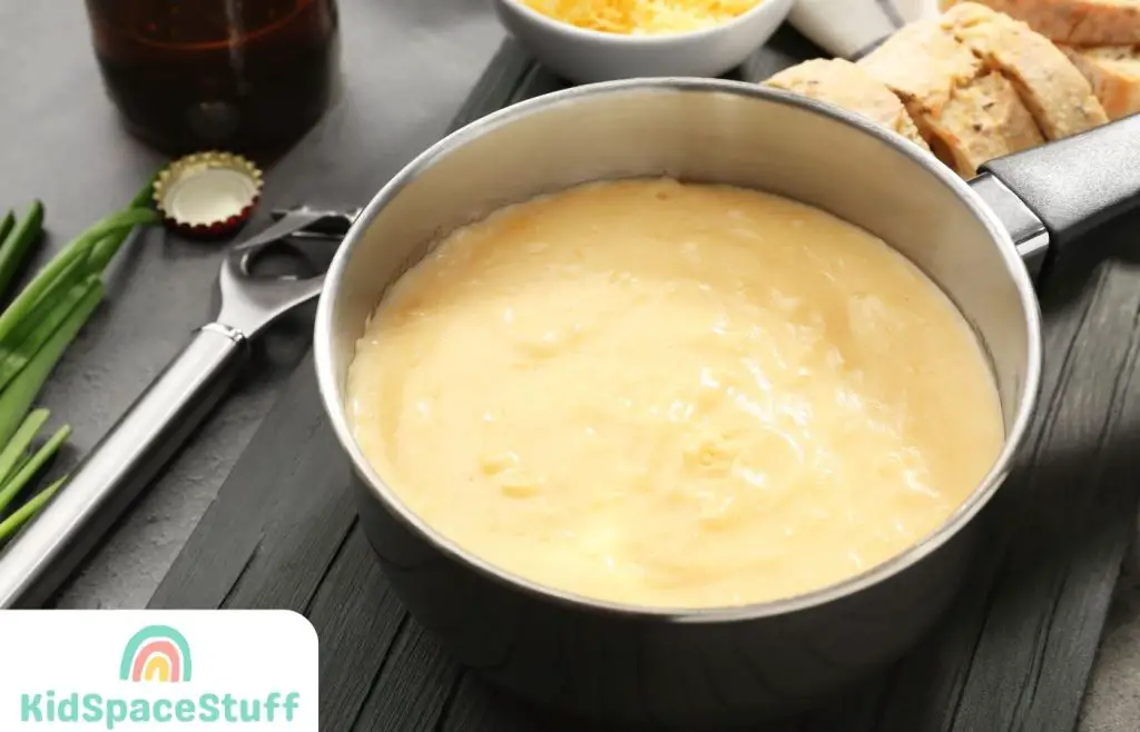 Saucepan with Beer Cheese Dip